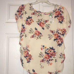 Cream colored blouse